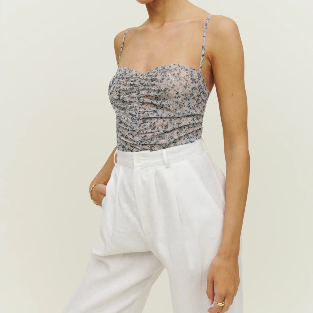 REFORMATION Kynlee Knit Top